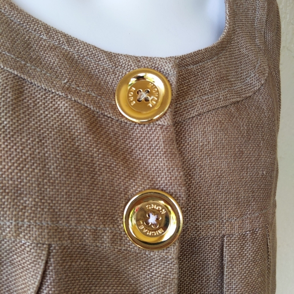 Michael Kors Birdseye Tweed Jacket - Picture 2 of 6